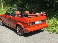 Gebraucht VW Golf Cabriolet 98 PS (72 kW) 1990 Rot Cabrio