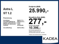 Neu Opel Astra 131 PS (96 kW) 2025 Lack weiss banquise/typ aussen Kombi