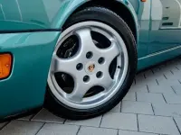 Gebraucht Porsche 911 Carrera 4 Cabriolet 250 PS (183 kW) 1993 Grün Cabrio