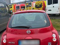 Gebraucht Nissan Micra 65 PS (47 kW) 2008 Rot Kleinwagen