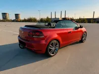 Gebraucht VW Golf Cabriolet Highline 140 PS (102 kW) 2012 Rot Cabrio