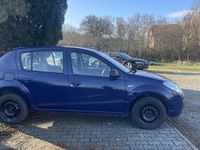 Gebraucht Dacia Sandero Basis 75 PS (55 kW) 2009 Dacia blau marine Kleinwagen
