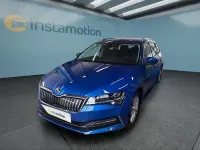 Gebraucht Skoda Superb 218 PS (160 kW) 2022 Blau Limousine