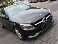 Gebraucht Mercedes C180 156 PS (114 kW) 2017 Schwarz/baltic black Coupé