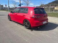 Second-hand VW Golf VII GTI 220 CP (161 kW) 2016 Roșu Berlinǎ