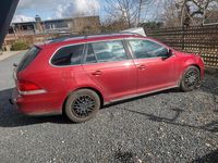Gebraucht VW Golf V 2008 Rot Limousine