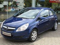 Gebraucht Opel Corsa Edition 80 PS (58 kW) 2008 Blau metallic Kleinwagen