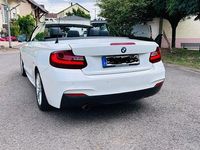 Gebraucht BMW 220 M Sport 184 PS (135 kW) 2016 Weiß Cabrio