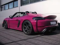 Neu Porsche 718 Boxster 500 PS (367 kW) 2025 Sternrubin neo Cabrio