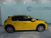 Gebraucht Peugeot e-208 Allure 100 kW (136 PS) 2020 Gelb Kleinwagen