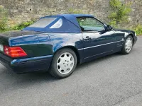 Gebraucht Mercedes SL320 224 PS (164 kW) 1999 Blau Cabrio