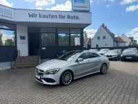 Gebraucht Mercedes CLA220 AMG line 184 PS (135 kW) 2019 Polarsilber  metalliclack Coupé