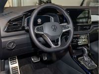 Gebraucht VW T-Roc Cabriolet R-line 150 PS (110 kW) 2024 Schwarz (deep black matt) Cabrio