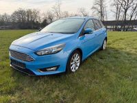 Używany Ford Focus Titanium 125 KM (91 kW) 2016 Niebieski Sedan/Limuzyna