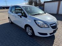 Gebraucht Opel Meriva Edition 101 PS (74 kW) 2014 Weiß Van / Kleinbus