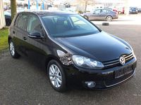 Gebraucht VW Golf VI Style 86 PS (63 kW) 2011 Schwarz Kleinwagen