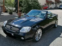 Gebraucht Mercedes SLK200 Edition 163 PS (119 kW) 2000 Schwarz Cabrio