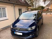 Gebraucht VW Touran Sound 150 PS (110 kW) 2017 Blau Van / Kleinbus