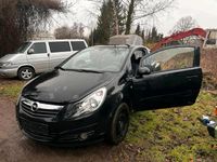 Gebraucht Opel Corsa 80 PS (58 kW) 2007 Schwarz Kleinwagen