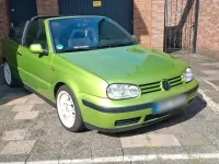 Gebraucht VW Golf Cabriolet 101 PS (74 kW) 1998 Grün Cabrio