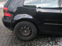Gebraucht VW Golf IV 2002 Schwarz Kleinwagen