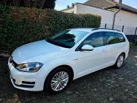 Gebraucht VW Golf VII Cup 110 PS (80 kW) 2014 Weiß Kombi