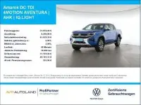 Gebraucht VW Amarok 241 PS (177 kW) 2025 Blau (mid blue) Pickup