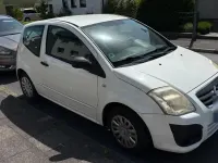 Gebraucht Citroën C2 Tonic 60 PS (44 kW) 2009 Weiß Kleinwagen