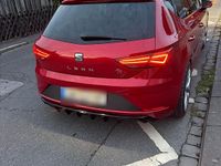 Usata Seat Leon FR 150 CV (110 kW) 2017 Rosso Berlina