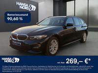 Gebraucht BMW 330e M Sport 252 PS (185 kW) 2021 Schwarz / saphirschwarz (metallic) Kombi