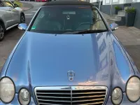 Gebraucht Mercedes CLK200 Elegance 163 PS (119 kW) 2001 Blau Cabrio