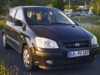 Gebraucht Hyundai Getz Edition+ 86 PS (63 kW) 2004 Schwarz Kleinwagen