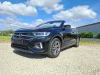 Gebraucht VW T-Roc Cabriolet R-line 150 PS (110 kW) 2023 Schwarz Cabrio