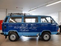 Gebraucht VW T3 77 PS (56 kW) 1986 Mediumblau/ultramarinblau Van