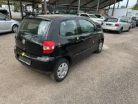 Gebraucht VW Fox 60 PS (44 kW) 2007 Schwarz Kleinwagen