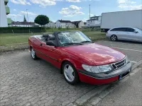 Gebraucht Saab 900 Cabriolet 170 PS (125 kW) 1994 Rot Cabrio