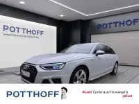 Gebraucht Audi A4 S-Line 204 PS (150 kW) 2024 Gletscherweiß metallic Kombi