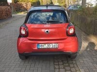 Second-hand Smart ForFour Prime 90 CP (66 kW) 2015 Roșu Hatchback