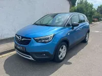 Gebraucht Opel Crossland X 99 PS (72 kW) 2018 Arktisblau/true blue SUV