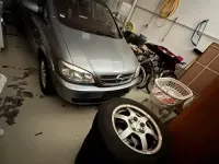 Gebraucht Opel Zafira 2006 Silber Van / Kleinbus