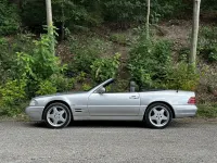Gebraucht Mercedes SL320 224 PS (164 kW) 2000 Silber Cabrio