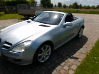 Gebraucht Mercedes SLK200 163 PS (119 kW) 2005 Grau Cabrio