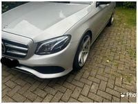 Brugt Mercedes E220 Night 194 HK (142 kW) 2016 Sølv Sedan