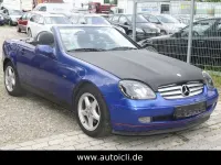 Second-hand Mercedes SLK200 136 CP (100 kW) 1998 Albastru Cabrio
