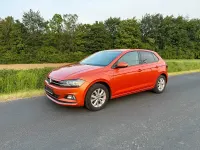 Usata VW Polo Highline 116 CV (85 kW) 2019 Arancione Utilitaria