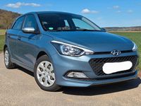 Gebraucht Hyundai i20 GO! 75 PS (55 kW) 2017 Blau Kleinwagen