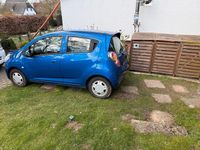 Gebraucht Chevrolet Spark 68 PS (50 kW) 2012 Blau Kleinwagen