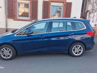 Gebraucht BMW 218 Gran Tourer 150 PS (110 kW) 2016 Blau Van / Kleinbus