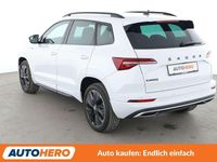 Gebraucht Skoda Karoq SportLine 150 PS (110 kW) 2023 Bila moon moon white SUV