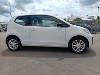 Gebraucht VW up! CLUB 75 PS (55 kW) 2017 Weiß Kleinwagen